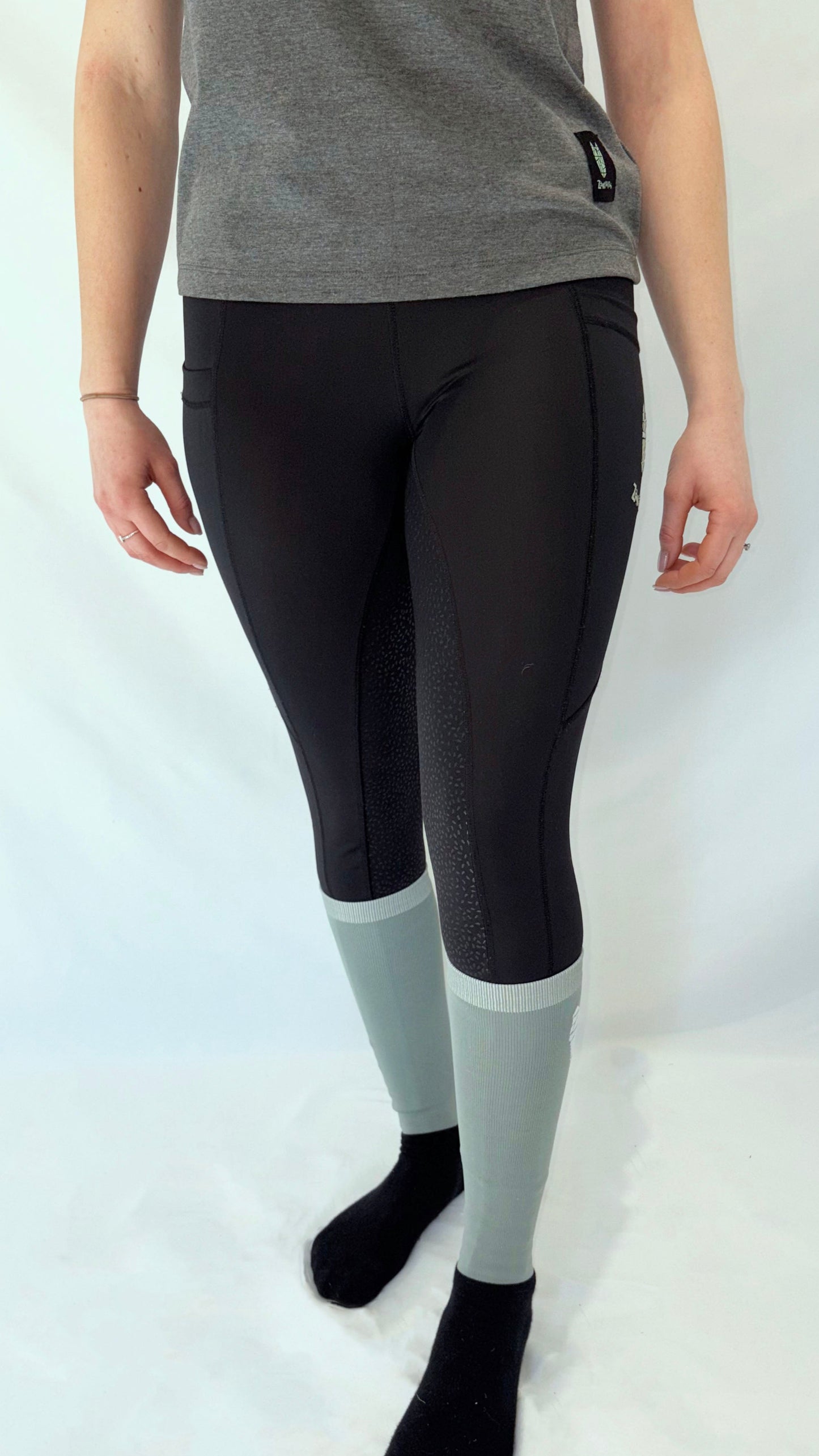 Equestrian Riding Leggings with Pockets