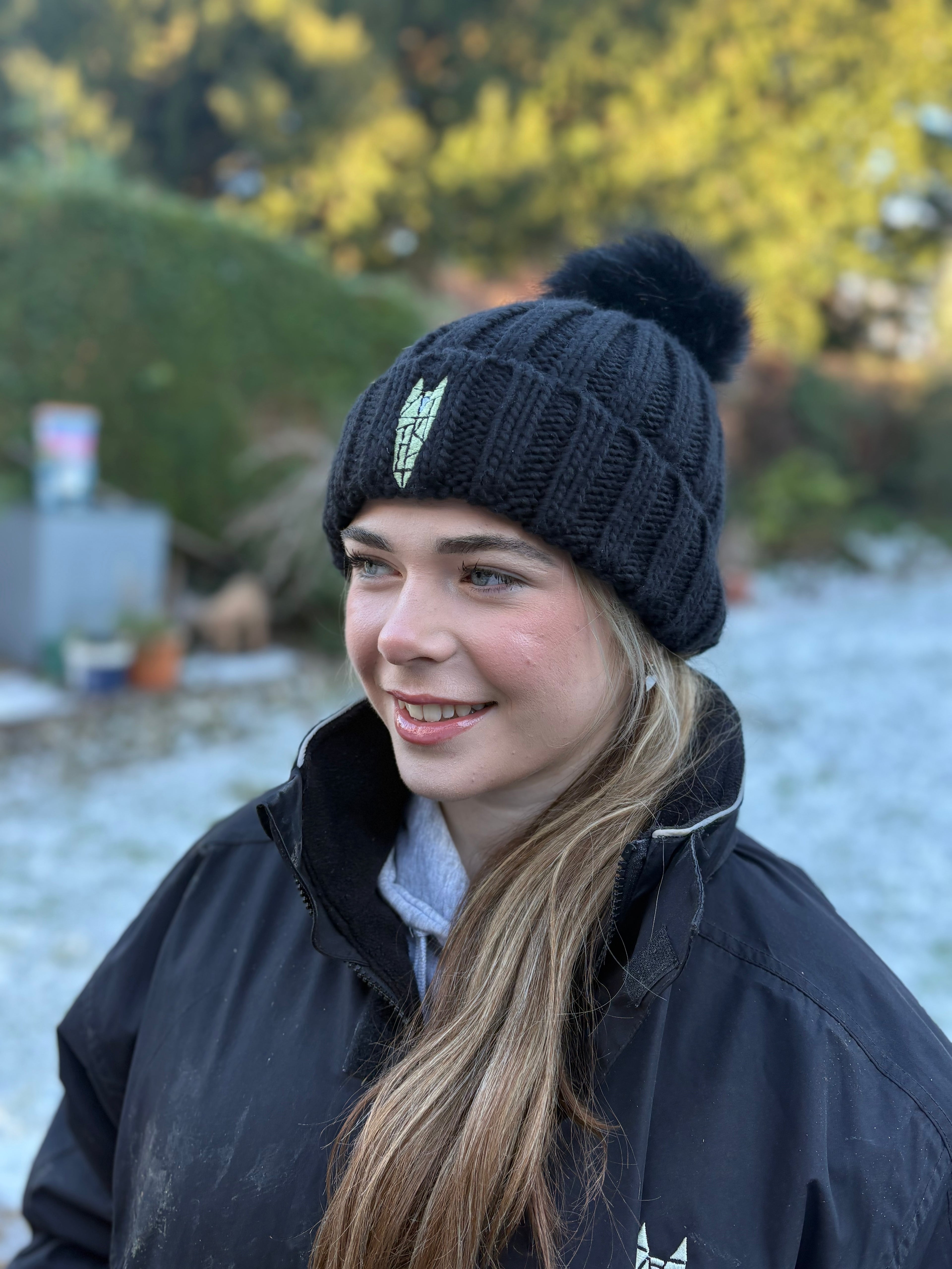 The Après Ride Pom Beanie